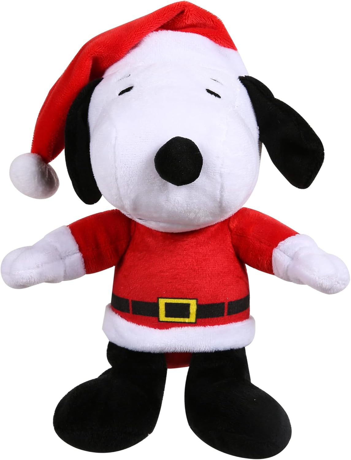 Snoopy Holiday Bobo Body Large Dog Toy | Plush Snoopy Tangled Holiday Lights Christmas Squeaky Dog Chew Toy | Plush Dog Toy for Large Dogs, 24", (FF18440)
