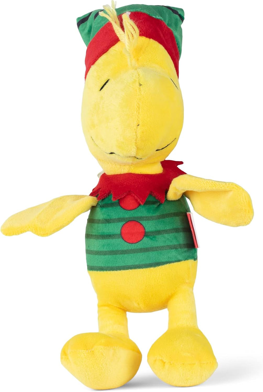 Snoopy Holiday Bobo Body Large Dog Toy | Plush Snoopy Tangled Holiday Lights Christmas Squeaky Dog Chew Toy | Plush Dog Toy for Large Dogs, 24", (FF18440)