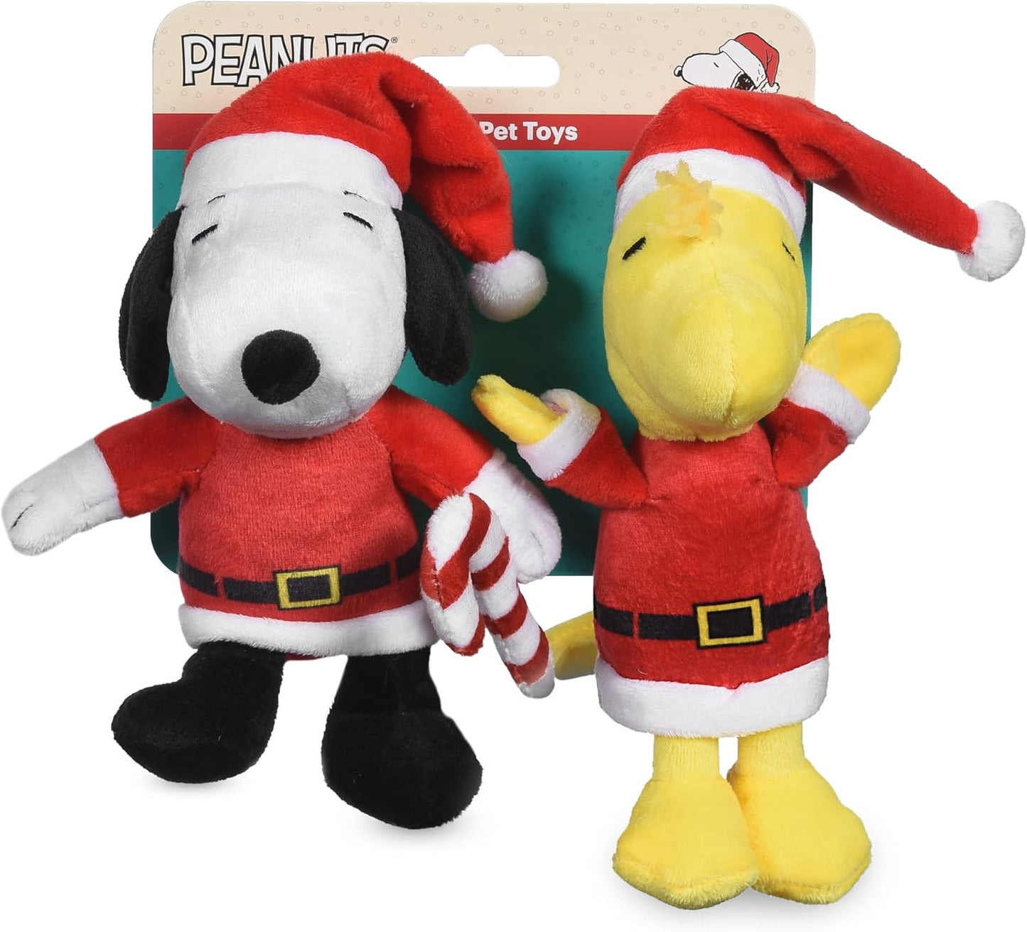 Snoopy Holiday Bobo Body Large Dog Toy | Plush Snoopy Tangled Holiday Lights Christmas Squeaky Dog Chew Toy | Plush Dog Toy for Large Dogs, 24", (FF18440)