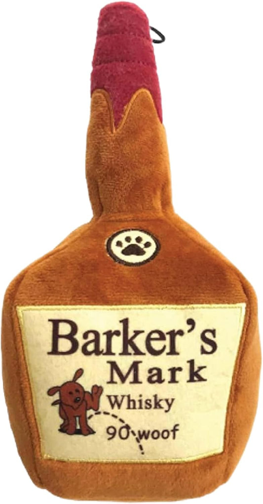 Plush Dog Toy W/Squeaker - Power Plush Stuffed Toy for Dogs - Cute, Funny & Tough Toy for Small & Large Dogs - Barker'S Mark, Large